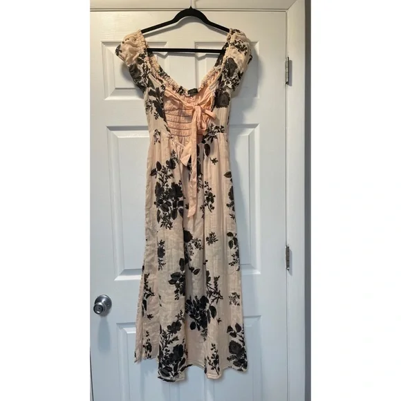Free People Forget Me Not Midi Dress NWOT